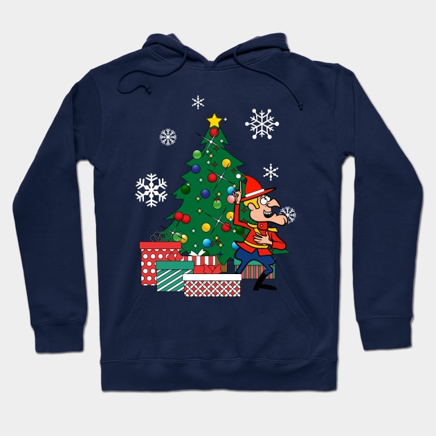 Dudley Do Right Around The Christmas Tree Hoodie by Nova5